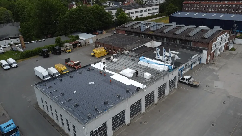 Dachsanierung LCP Stralsund 2